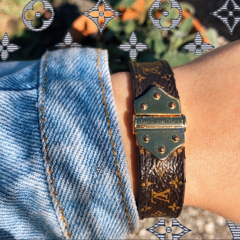 Louis Vuitton Nano Leather Bracelet